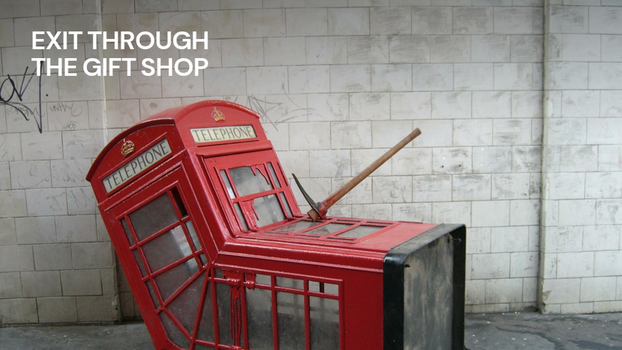Exit Through The Gift Shop - Film Documentaire Banksy - Blu-ray Import Avec Exclusivités