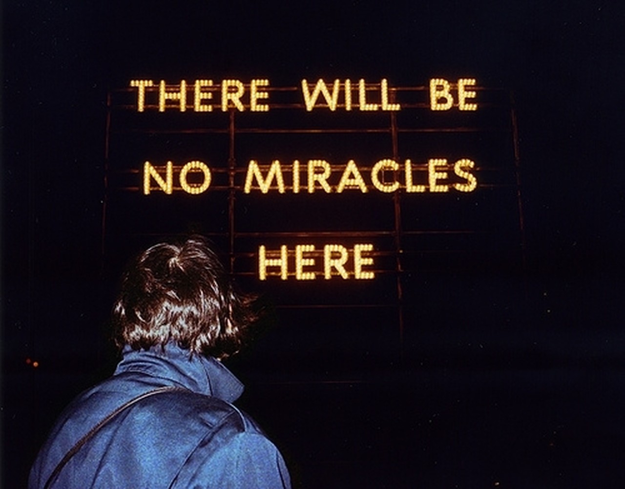 Even if there is no miracle. There will be no Miracles here. No Miracles. Salvation there will be Miracles here.