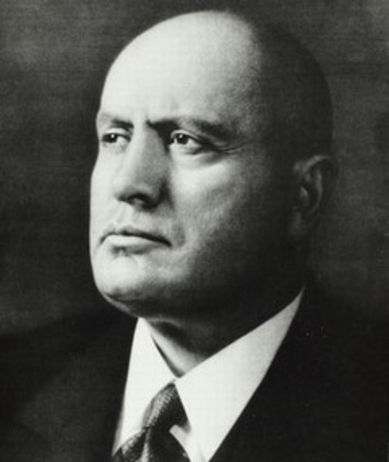 Photo of Benito Mussolini