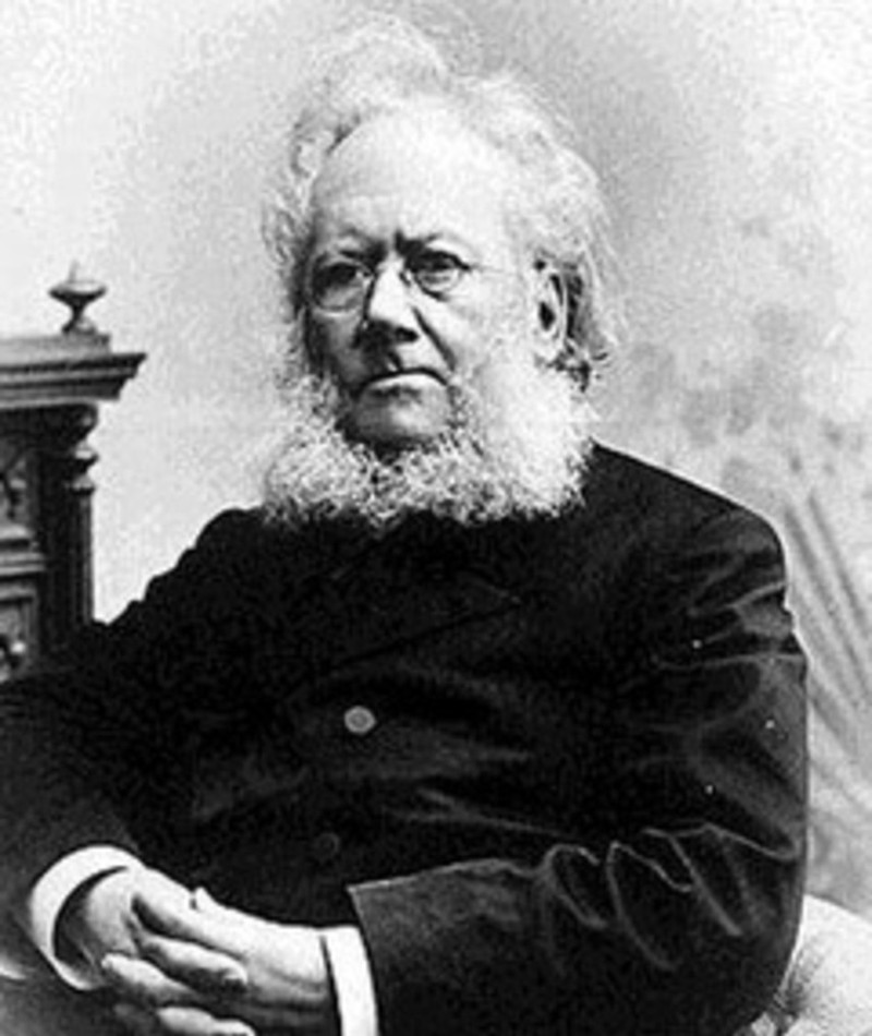 Photo of Henrik Ibsen