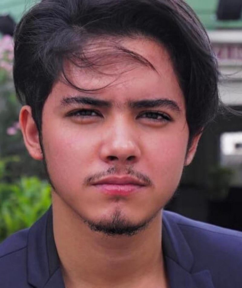 Aliando Syarief foto latar belakang syuting film horor