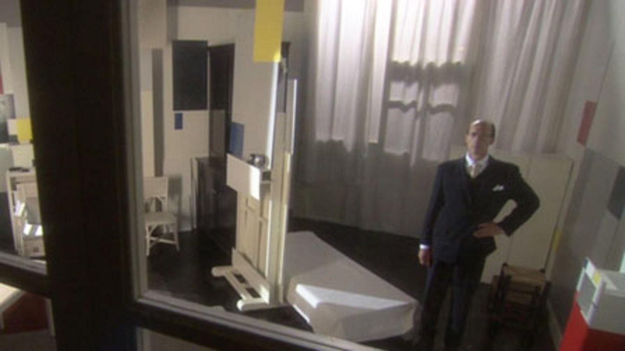 Image du film Dans l'atelier de Mondrian