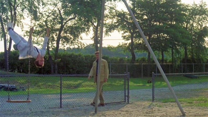 Man on a Swing