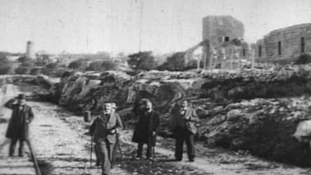 Leaving Jerusalem by Railway