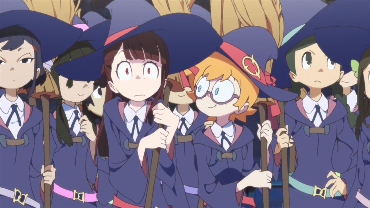 Anime que estou assistindo atualmente:Little Witch Academia