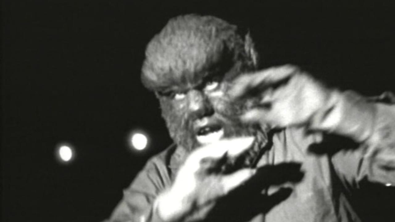 Face of the Screaming Werewolf