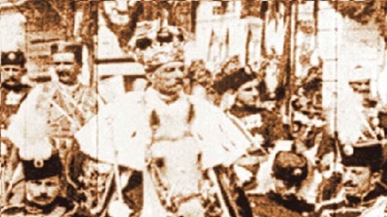 The Coronation of King Peter the First