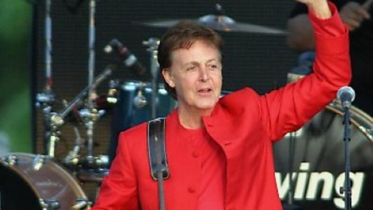 Paul McCartney in Red Square