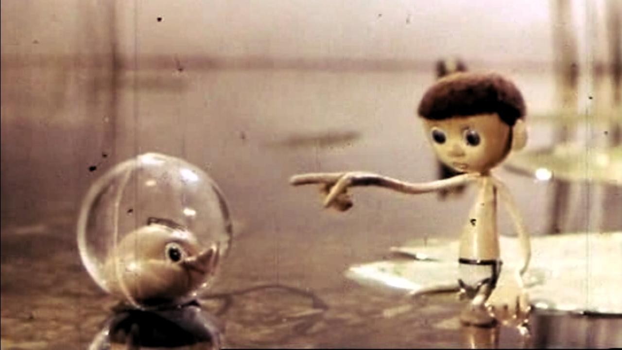 Cameraman Kõps on a Deserted Island