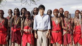 Lion Standing Against The Wind