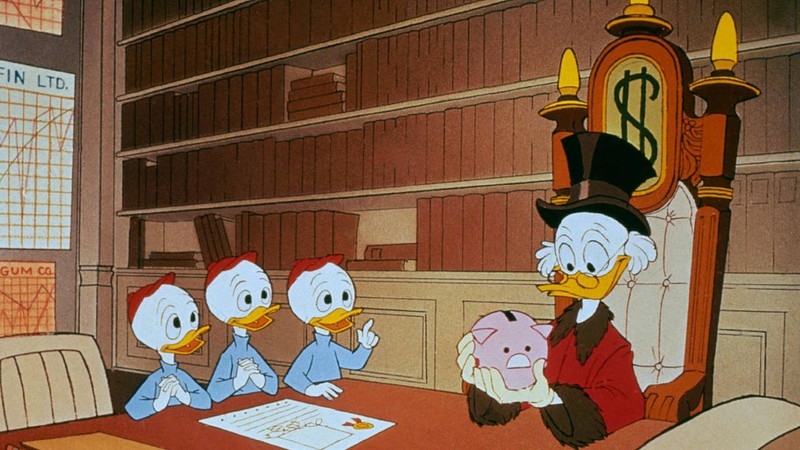 Scrooge McDuck and Money