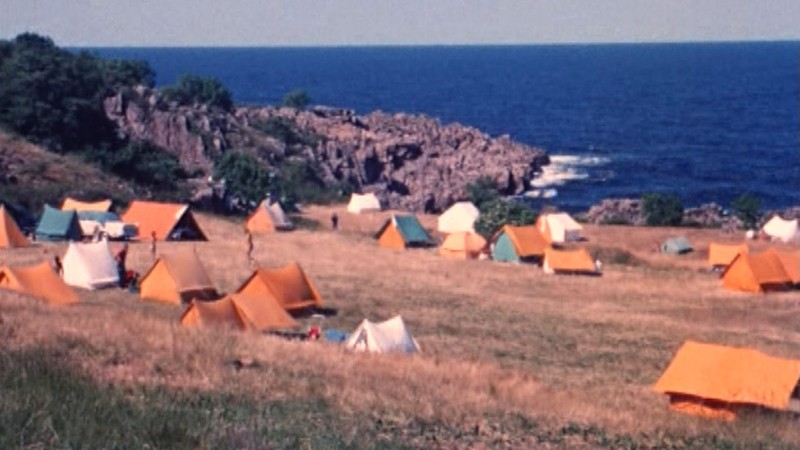 Far til fire på Bornholm
