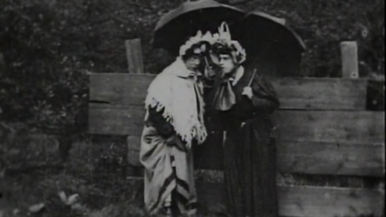 Ladies' Skirts Nailed to a Fence