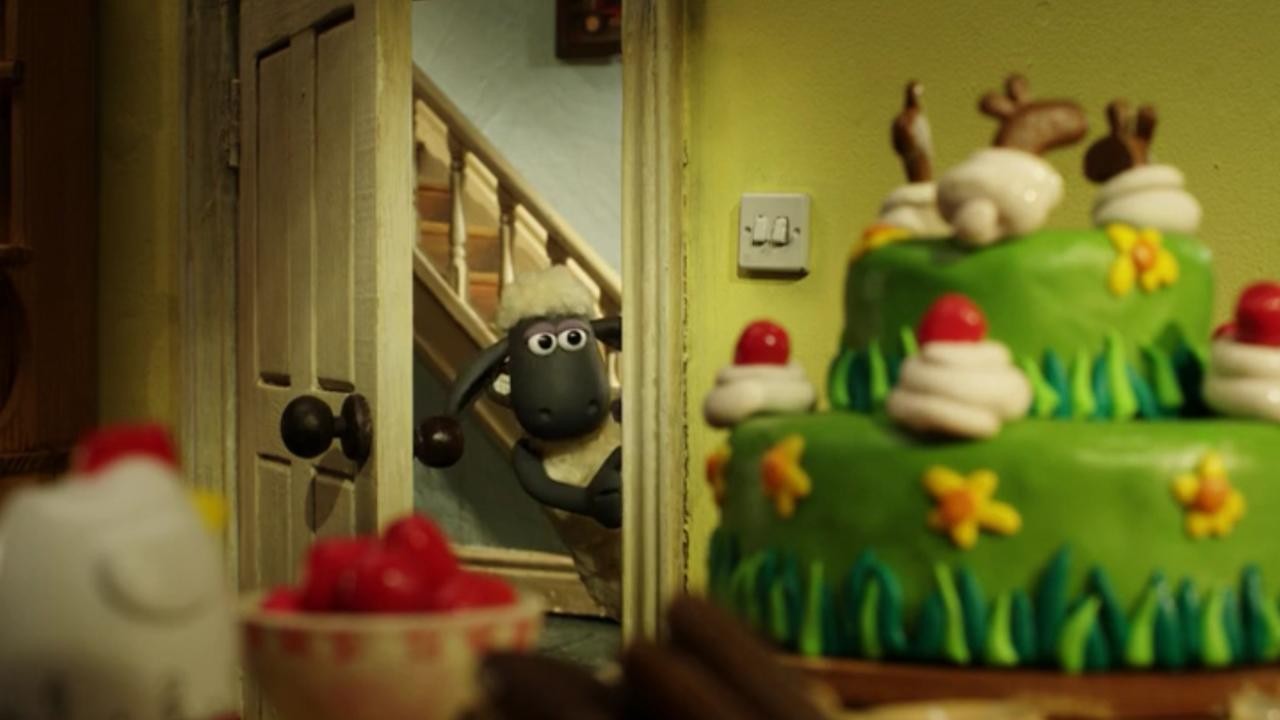 Image du film Shaun le mouton, les lamas du fermier