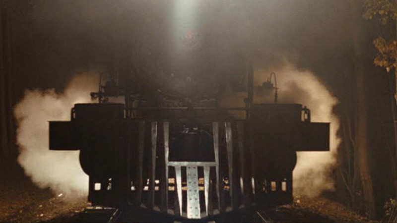 A Train Arrives at the Station