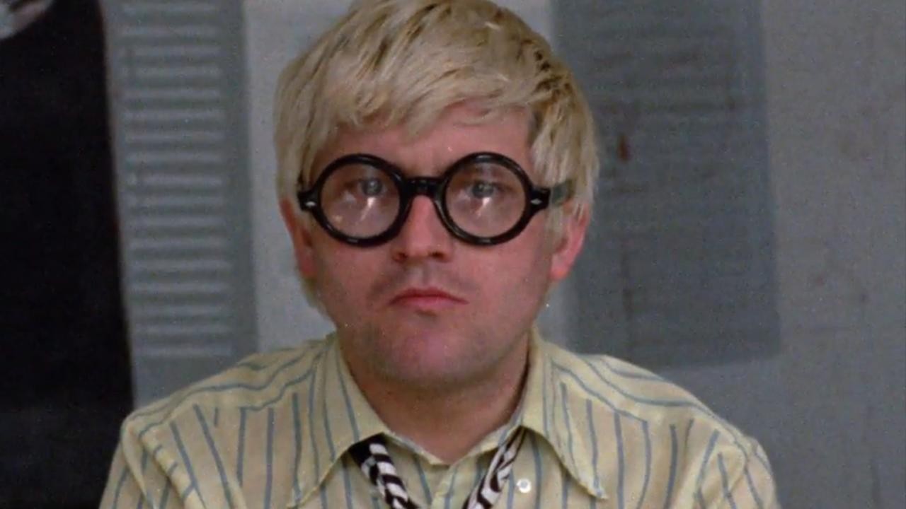 Portrait of David Hockney