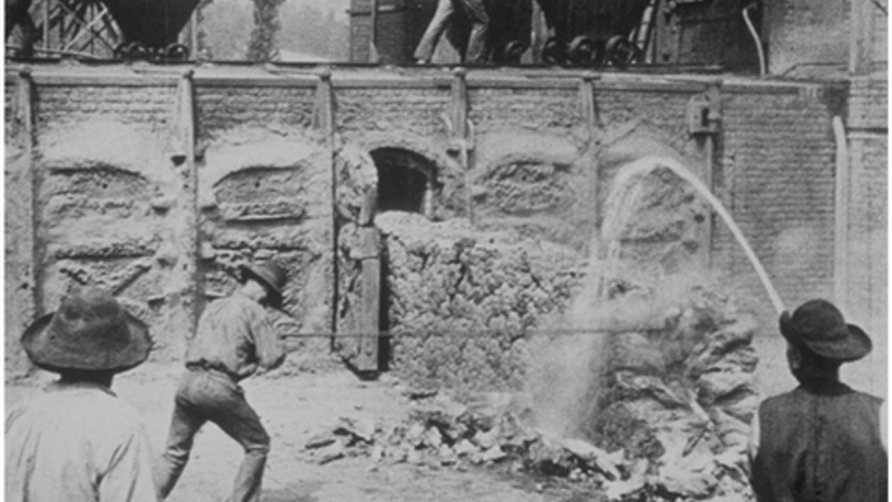 Carmaux, défournage du coke