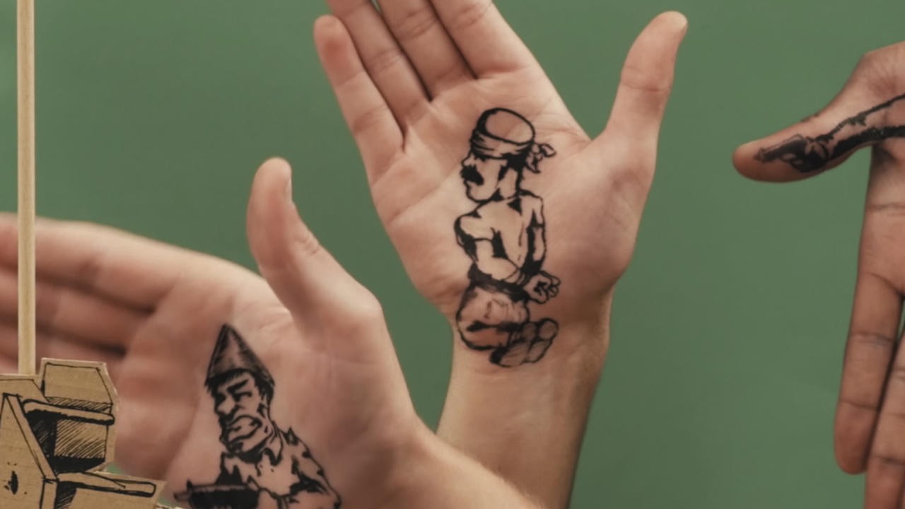 Napalm Mayhem: A Hand Animation