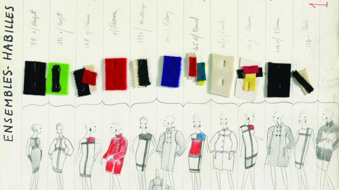 The Drawings of Yves Saint Laurent