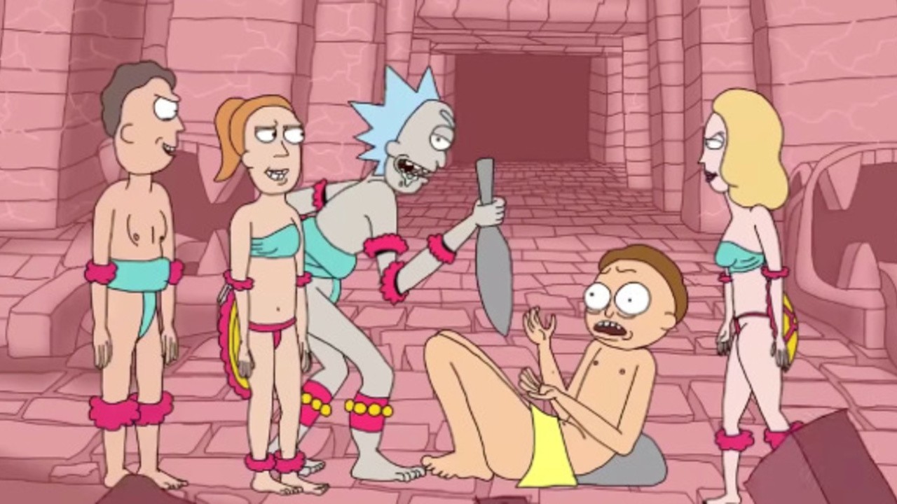 Rick and Morty Exquisite Corpse