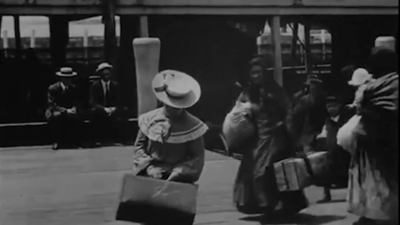 Emigrants Landing at Ellis Island