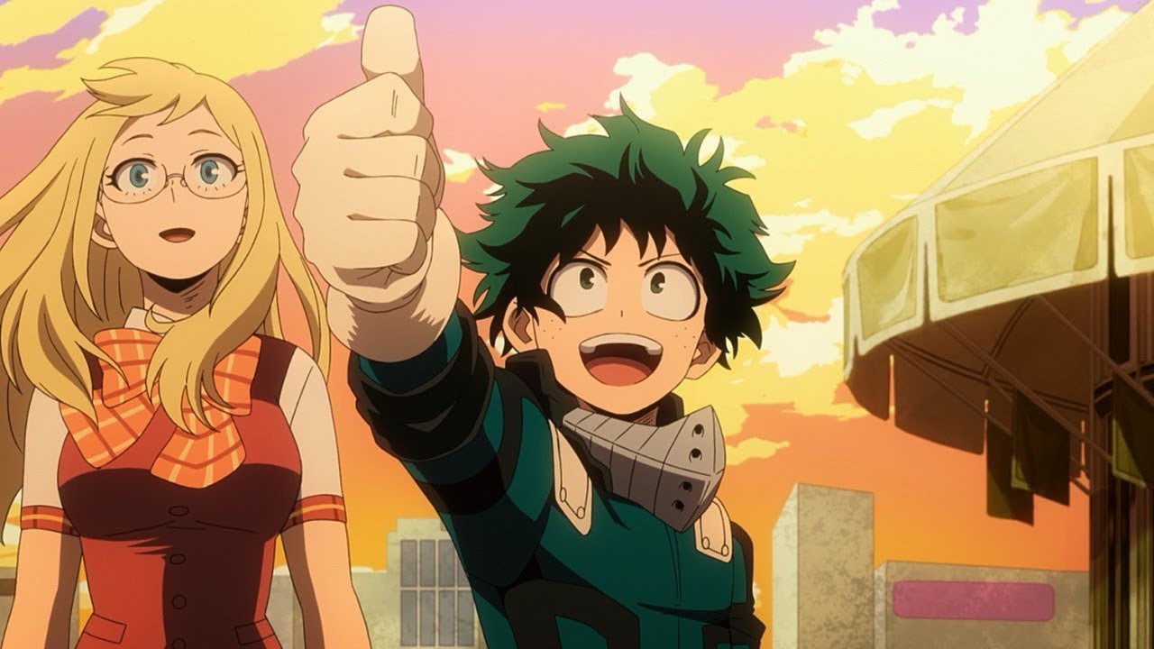 How to watch my deals hero academia two heroes