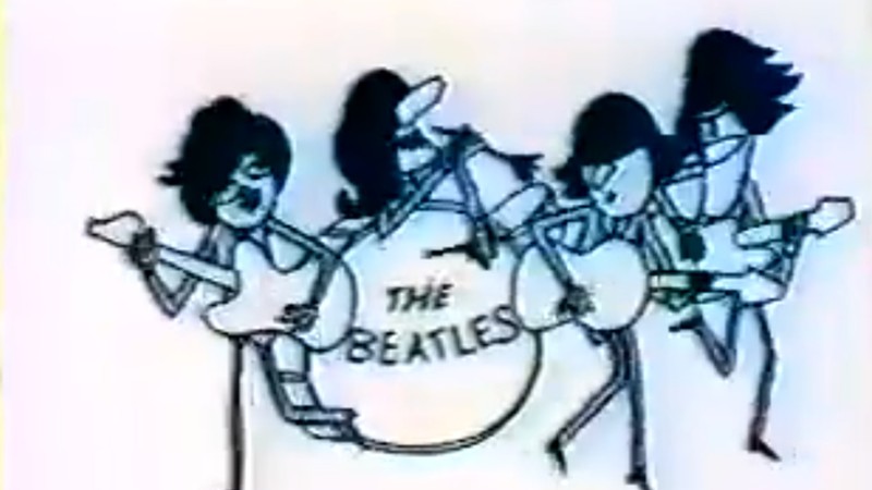 NBC Tuesday Night at the Movies Animated Intro for A Hard Day's Night, 1967