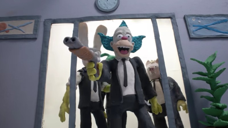 The Simpsons Couch Gag (Reservoir Dogs)