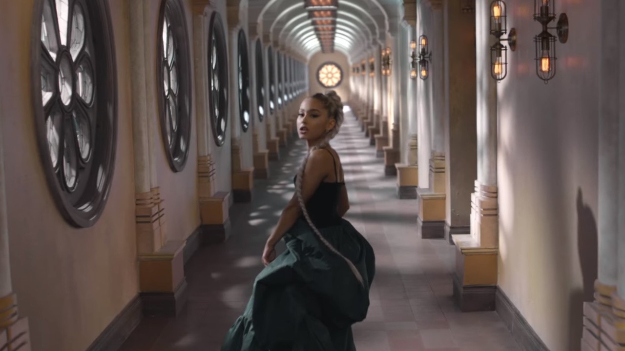 ariana grande no tears left to cry green dress Ruffle Robe in Sage Green – Smash + Tess