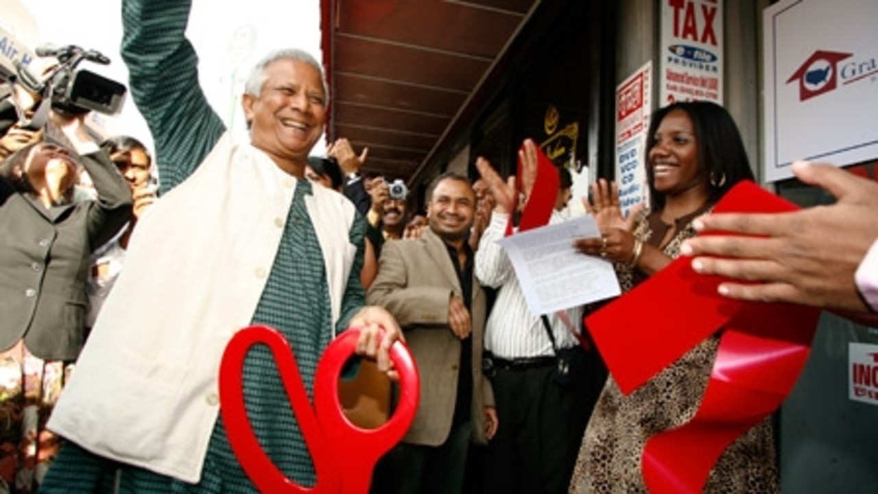 To Catch a Dollar: Muhammad Yunus Banks on America
