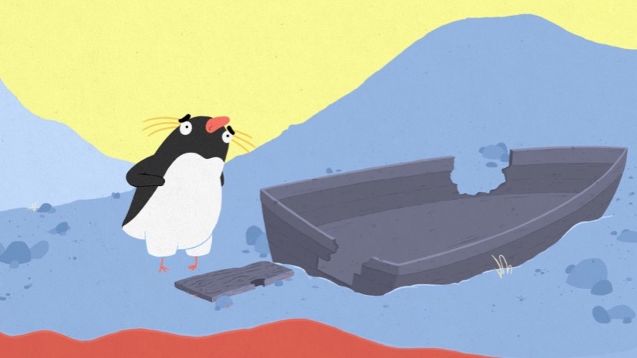 The Penguin Who Couldn't Swim