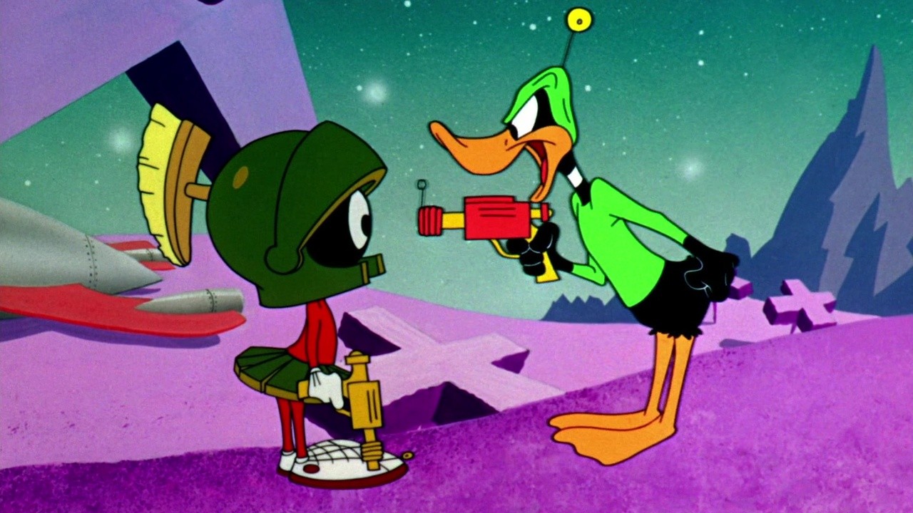 Daffy Dodgers au 24ème siècle et des poussières