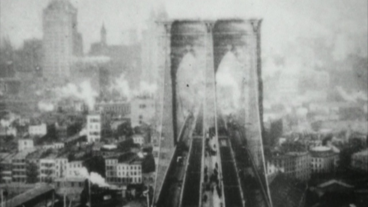 Panorama from the Tower of the Brooklyn Bridge