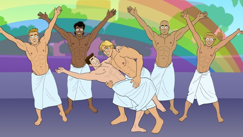 Troy: Naked Boys Behind Bars, Sing!