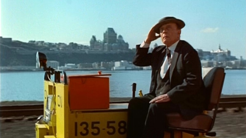 Bahnfahrt mit Buster Keaton
