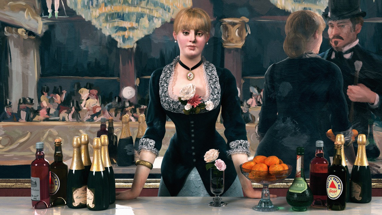 Un bar aux Folies Bergère