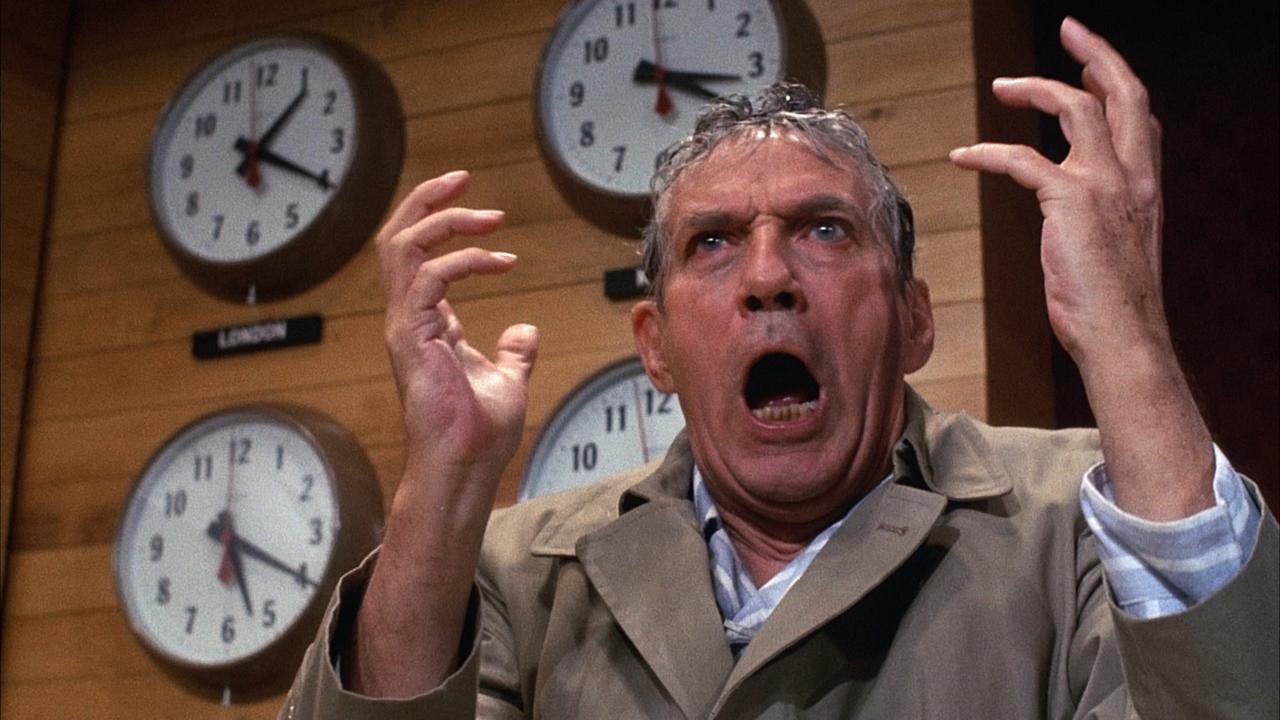 Image du film Network, main basse sur la télévision