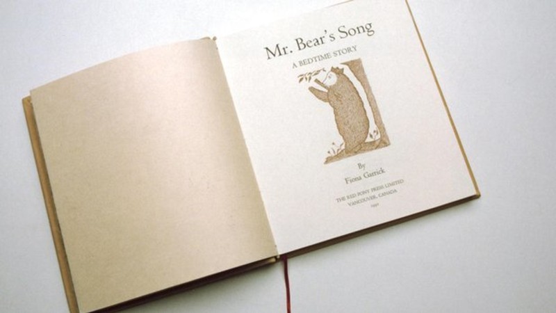 Mr. Bear's Song