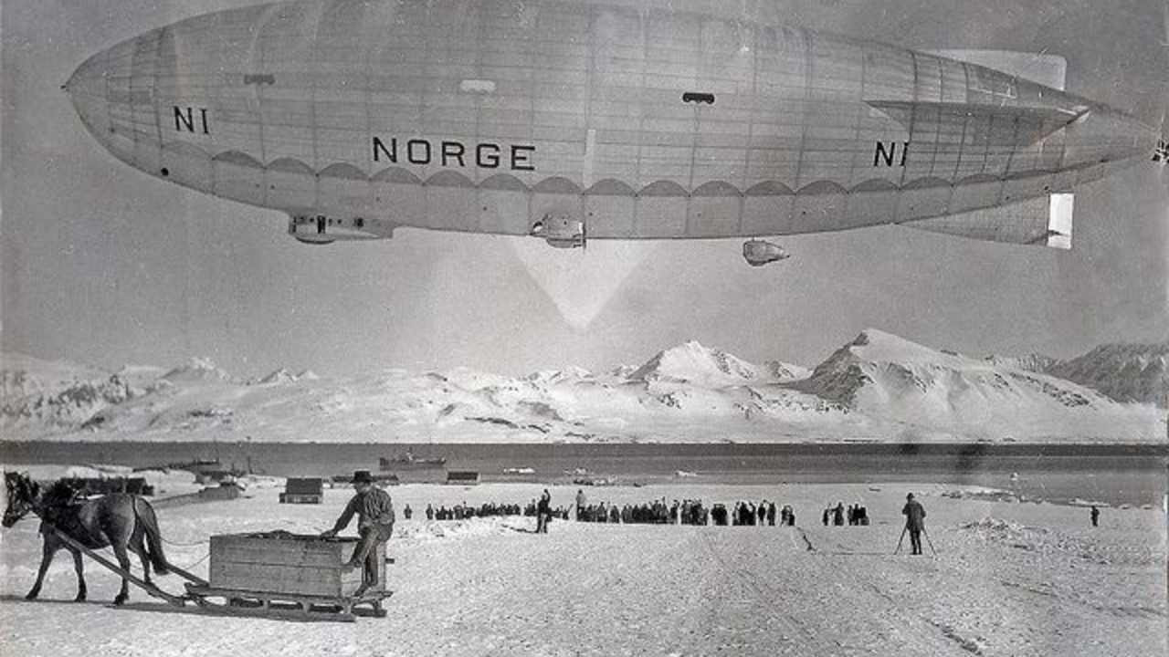 The Airship Norge's Flight Across the Arctic Ocean