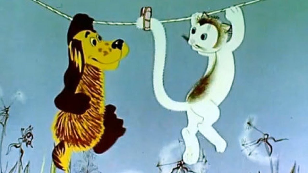 How the Cat and the Dog Washed the Floor