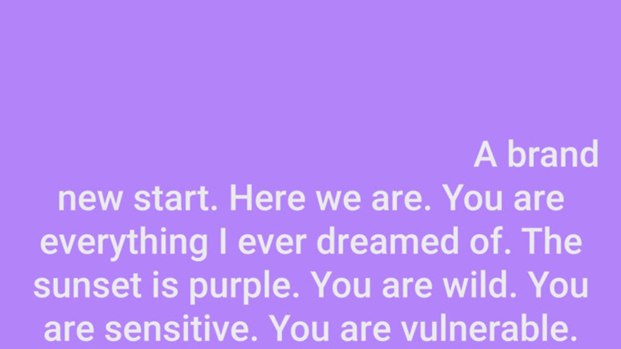 The Purple Video
