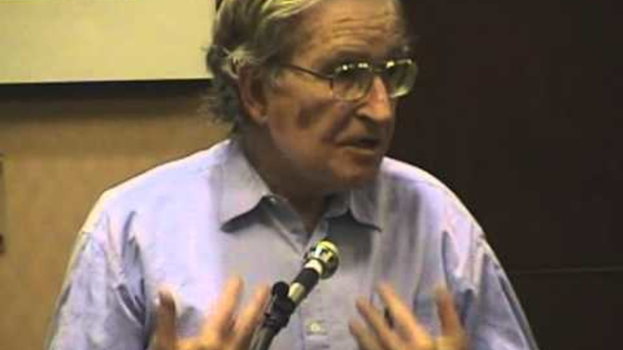 Noam Chomsky: Distorted Morality