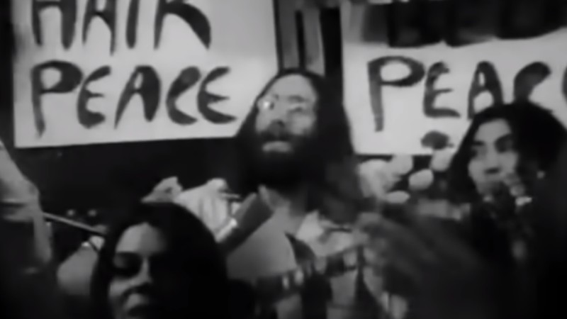 John Lennon & The Plastic Ono Band: Give Peace a Chance (Version 1) [MV]