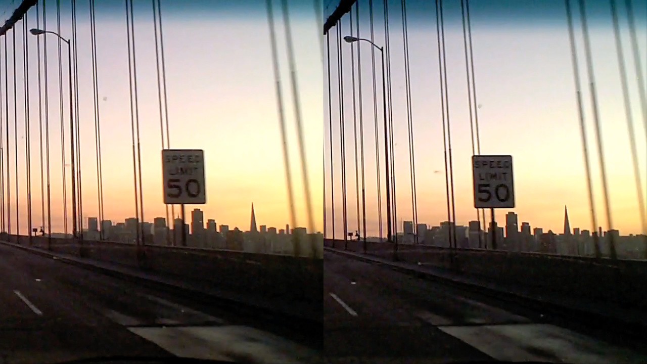 Berkeley to San Francisco (free-view 3D)