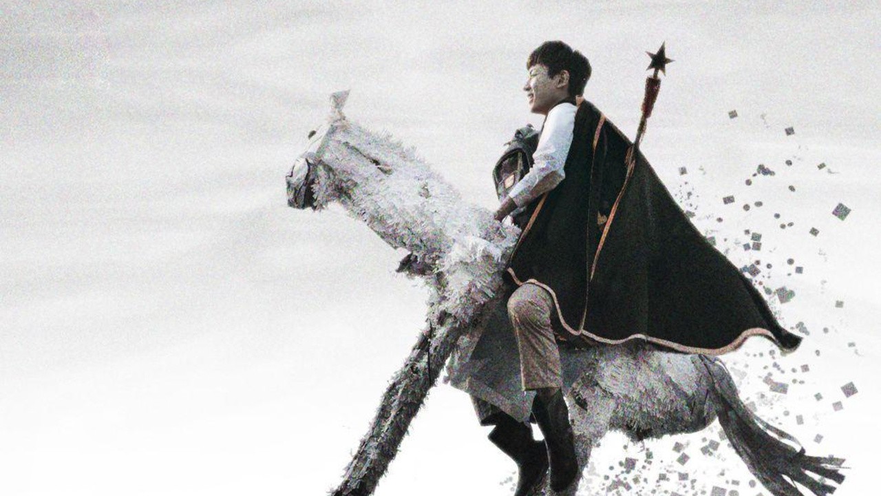 A Zebra-Riding Boy