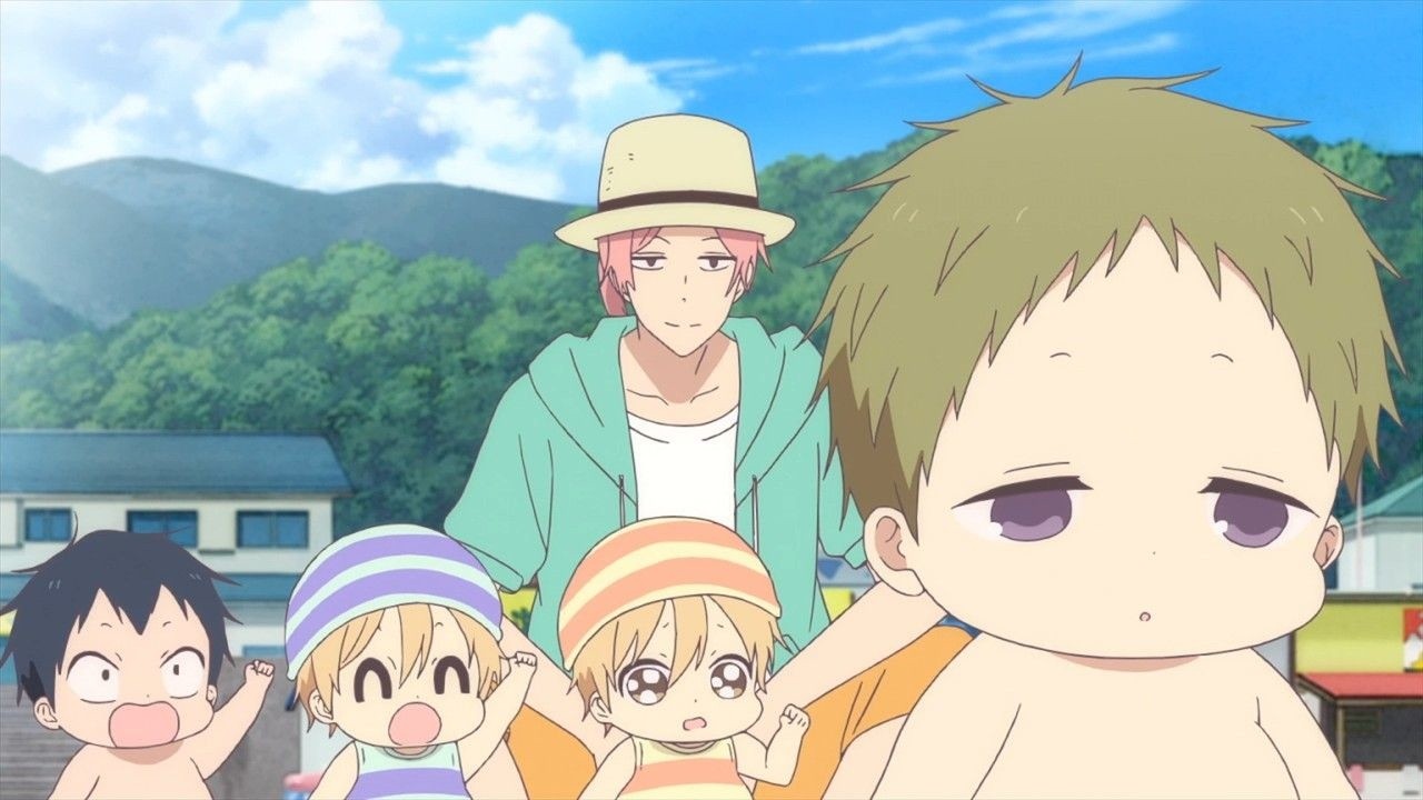 Anime The Yakuza's Guide to Babysitting HD Wallpaper by つきや