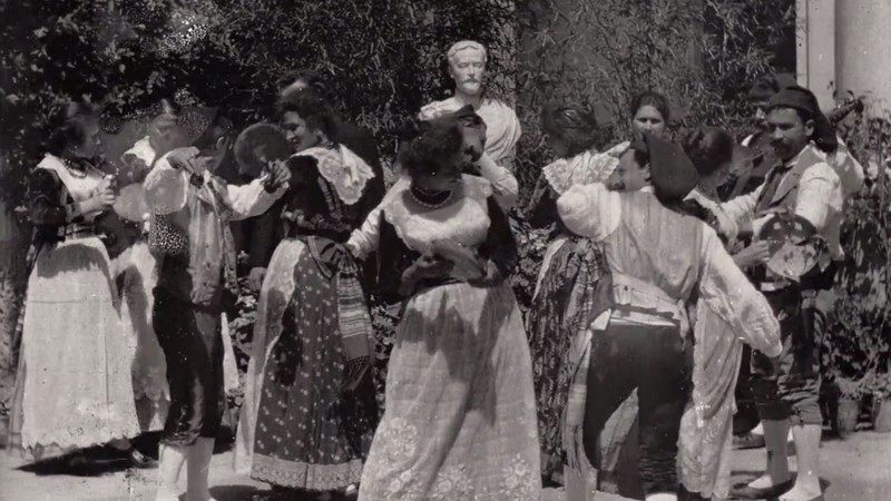 The Tarantella, an Italian Dance