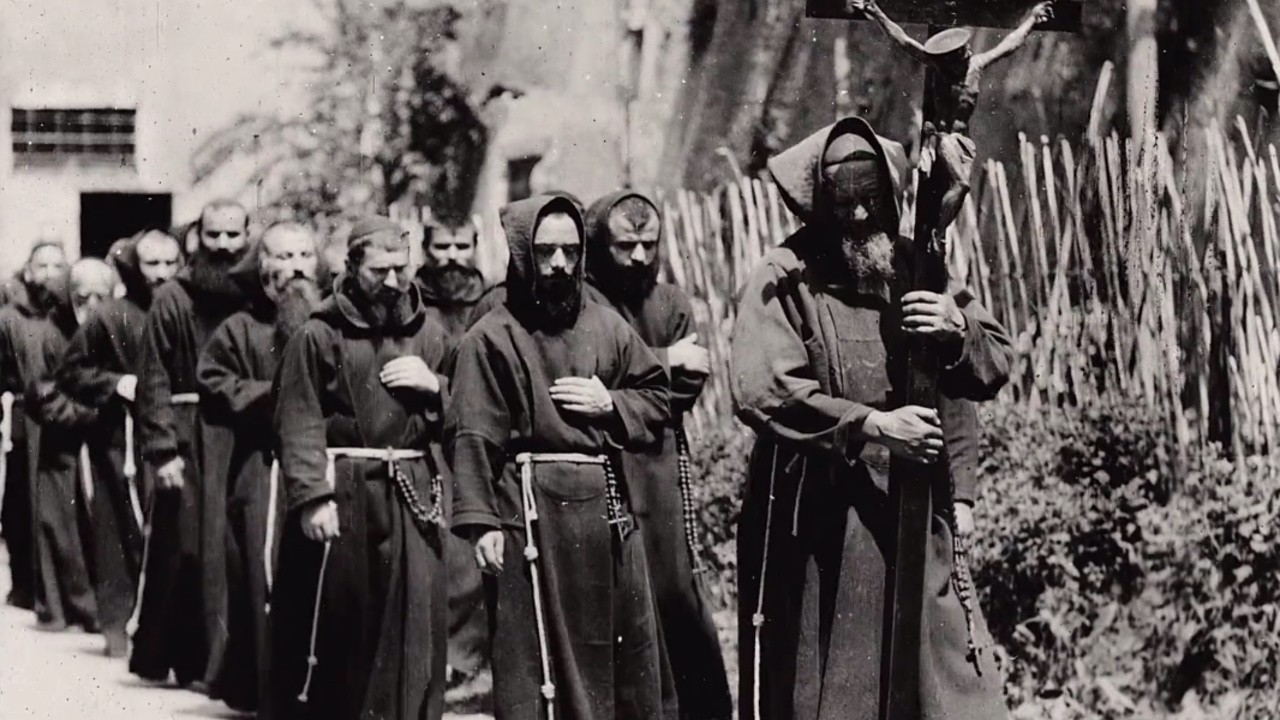 Procession of Capuchin Monks, Rome