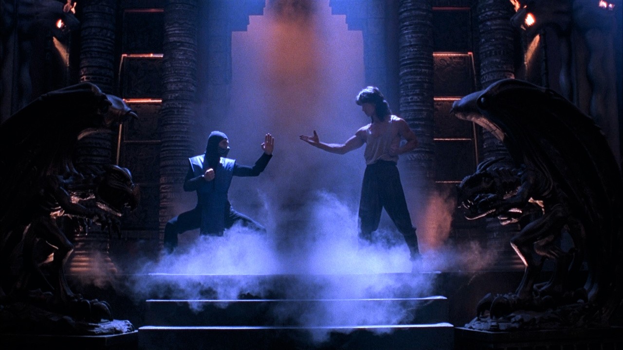 Mortal Kombat (1995) - Sub-Zero vs. Liu Kang Scene (7/10