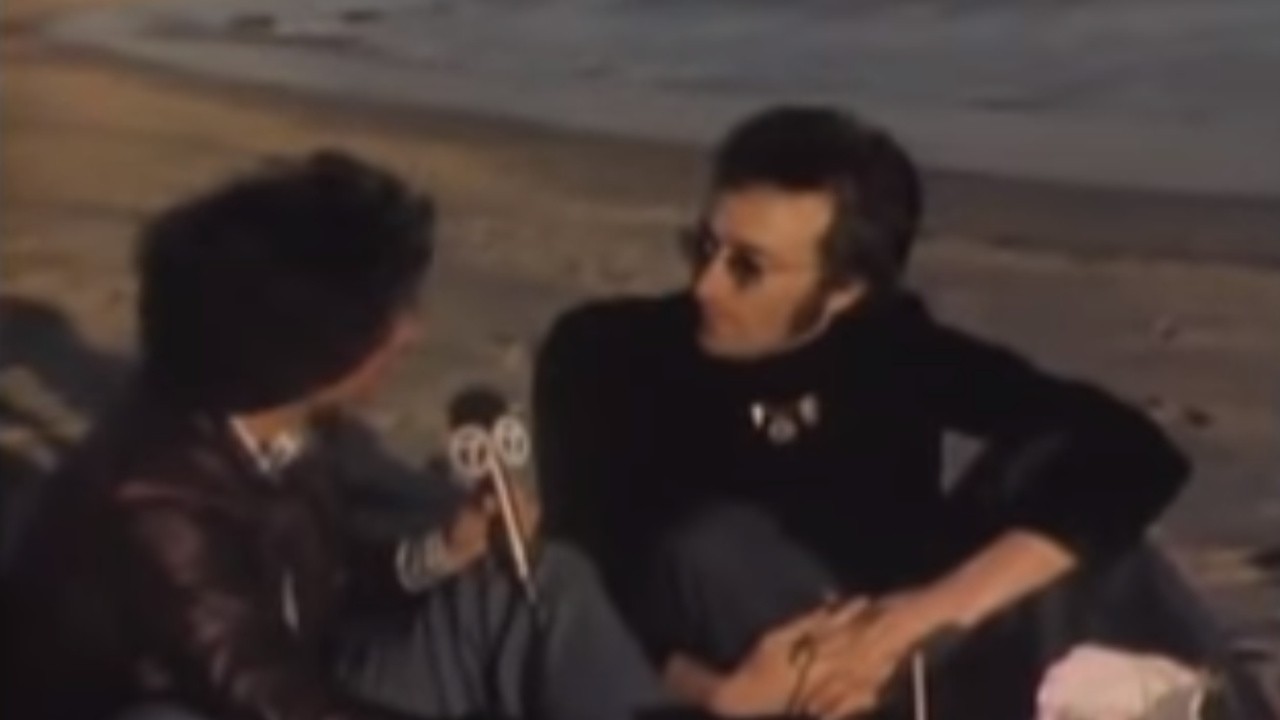 John Lennon, Elliot Mintz: Malibu Beach Interview